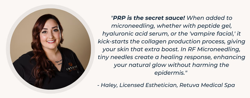 The Power of RF Microneedling with PRP Combination Treatments